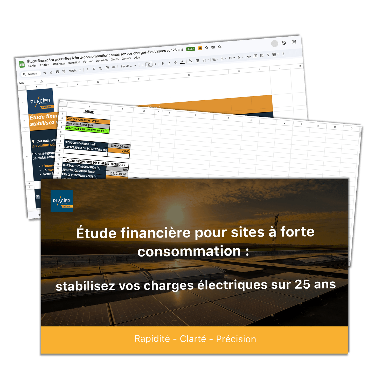 Modèle Excel Placier Énergie